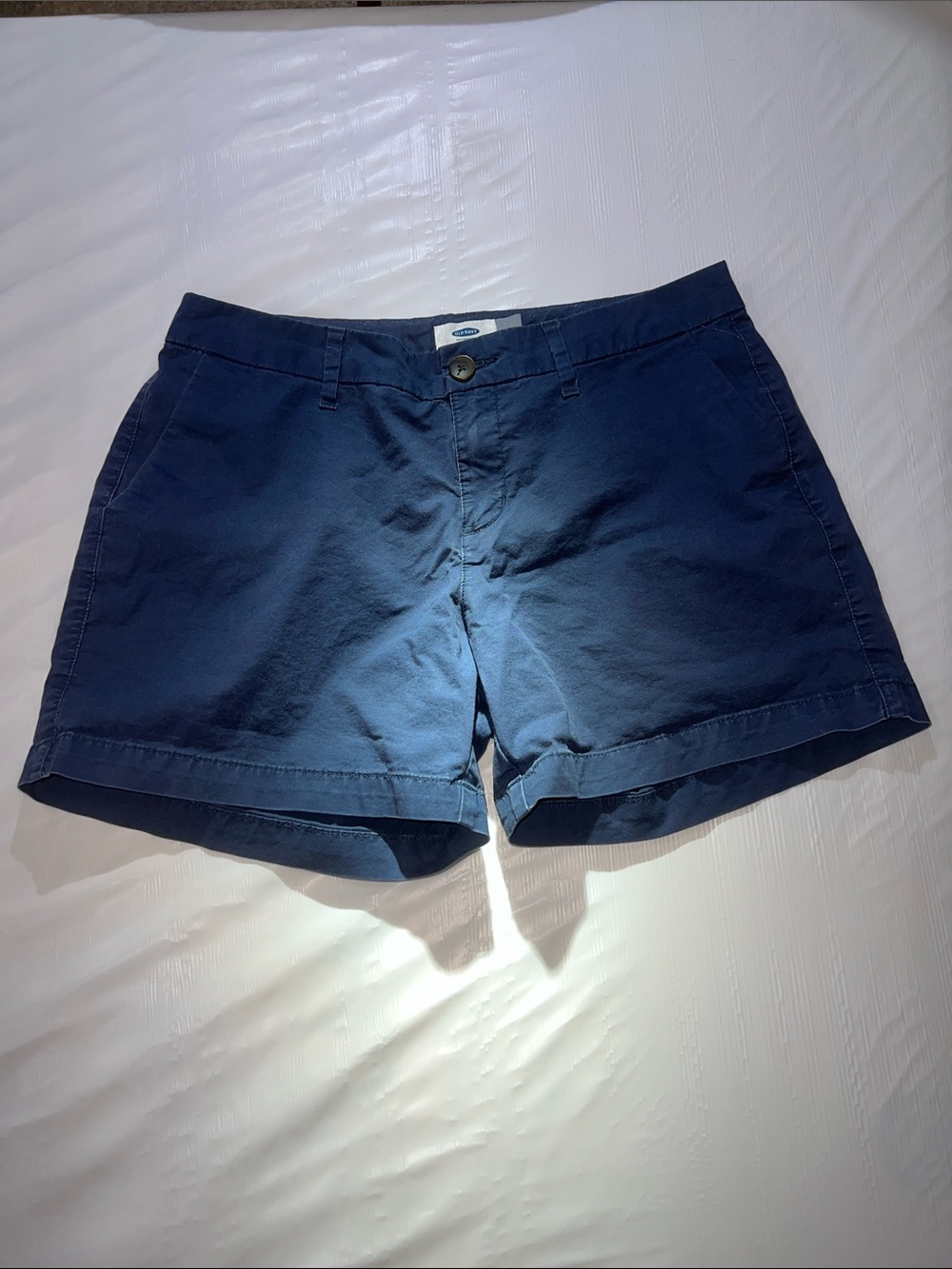 Classic Women's Navy Cotton Shorts